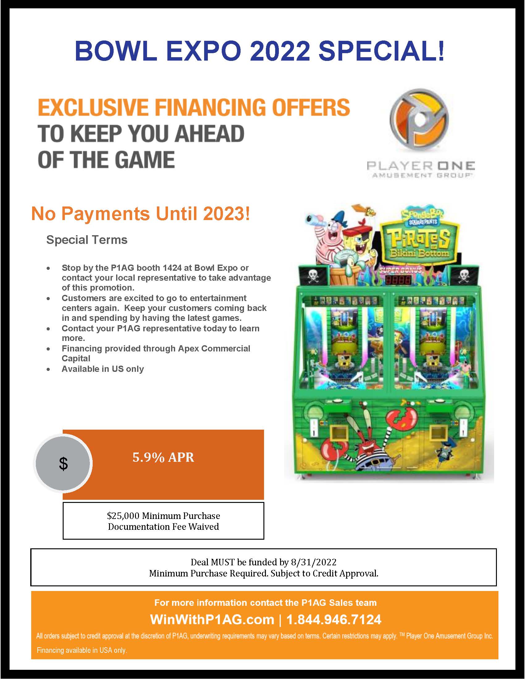 image of Financing Promo Bowl Expo 2022